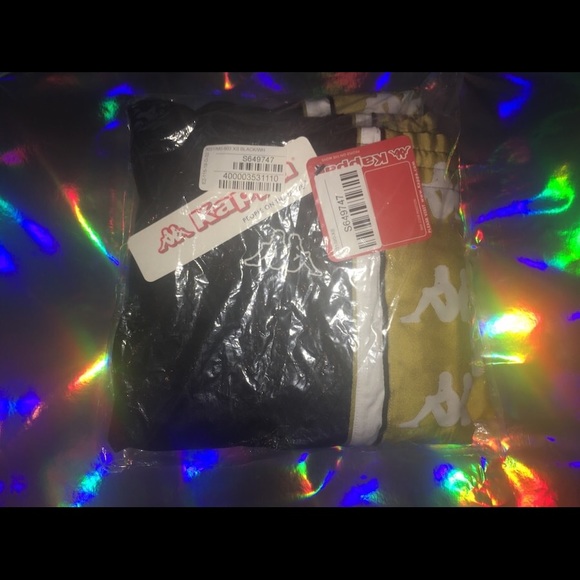 Gold Kappa Track Pants - Picture 2 of 5